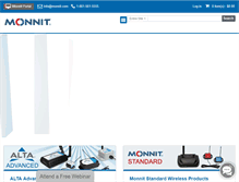 Tablet Screenshot of monnit.com